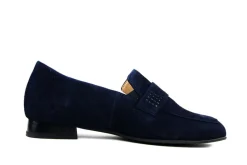 Loafers | Wijdte H^Hassia Loafer Blue Suede Perlato