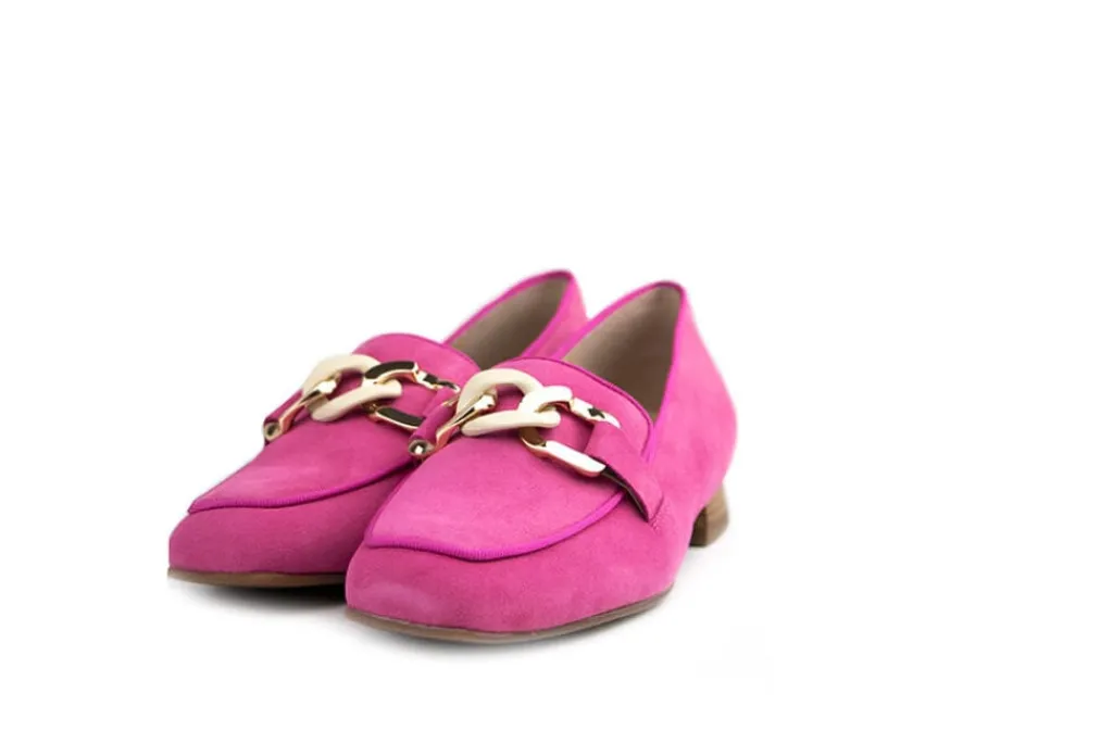 Loafers | Wijdte H^Hassia Loafer Ketting Azalee Suede