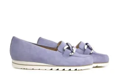 Loafers | Wijdte G^Hassia Loafer Ketting  Lightlila Suede