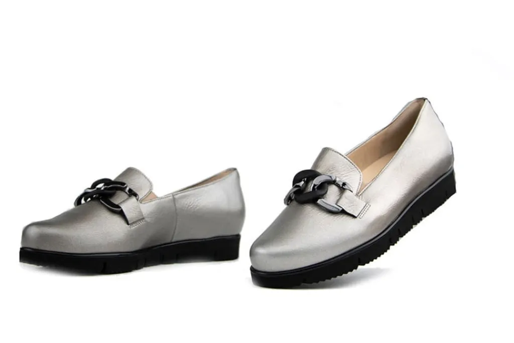 Loafers | Wijdte G^Hassia Loafer Ketting Pearl Crushlack