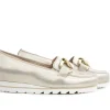 Loafers | Wijdte G^Hassia Loafer Ketting Platin Gloss