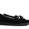 Loafers | Wijdte G^Hassia Loafer Ketting Schwarz Suede