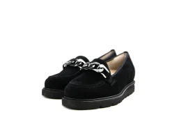 Loafers | Wijdte G^Hassia Loafer Ketting Schwarz Suede
