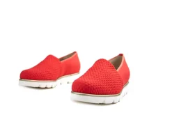 Wijdte G | Loafers^Hassia Loafer Koralle Hexagon Stretch