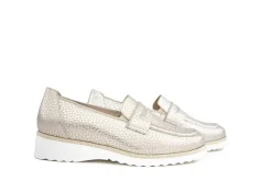 Instappers | Loafers / Instappers^Hassia Loafer Platin Porzella