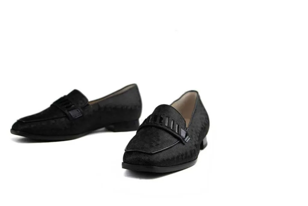 Loafers | Wijdte H^Hassia Loafer Schwarz Multi Pixel