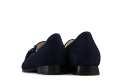 Loafers | Wijdte H^Hassia Loafers Blauw Ketting Suede