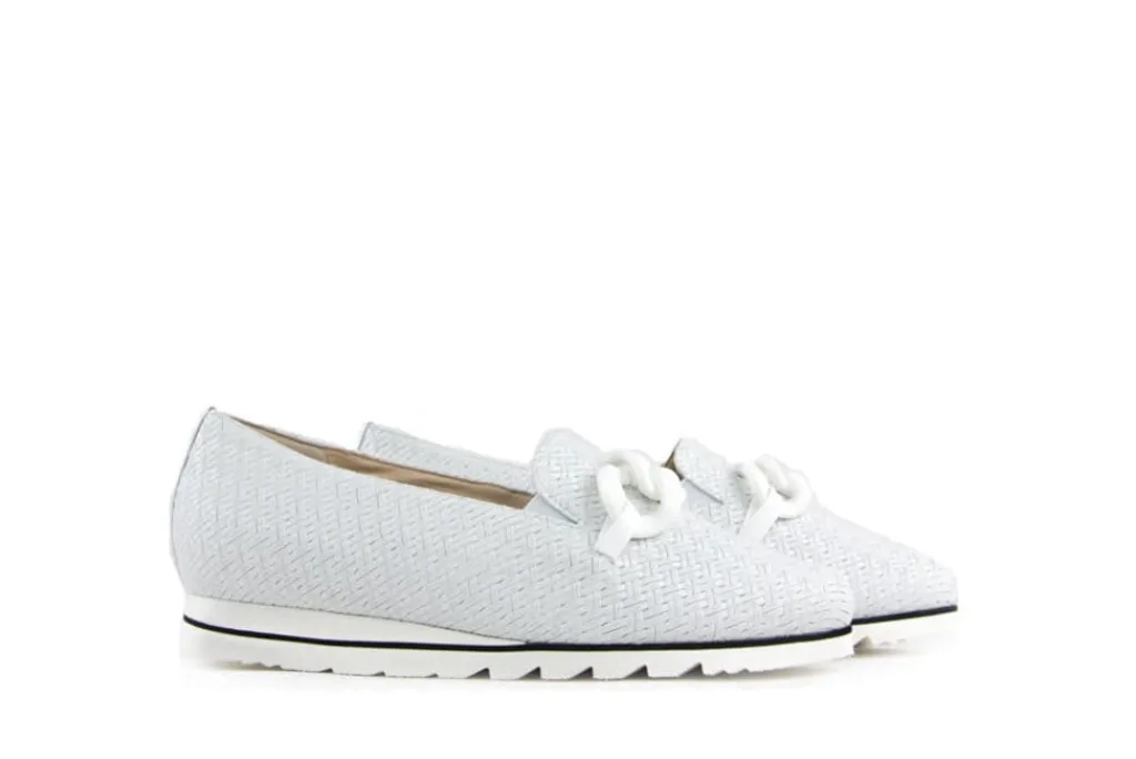 Loafers | Wijdte G^Hassia Loafers Weiss Twist