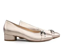 Pumps^Hassia Pump Bit Lightbronze Perlato