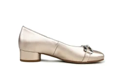 Pumps^Hassia Pump Bit Lightbronze Perlato