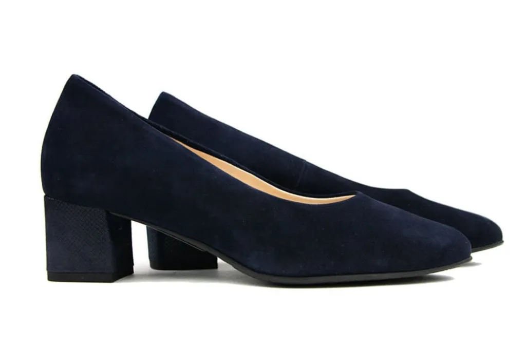 Pumps | Wijdte H^Hassia Pump Blue Multi Shiny Suede