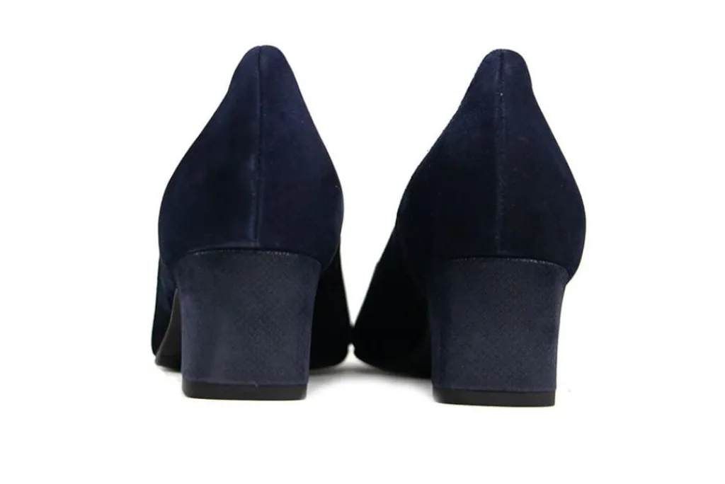Pumps | Wijdte H^Hassia Pump Blue Multi Shiny Suede
