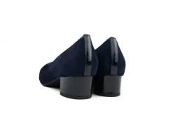 Pumps | Wijdte J^Hassia Pump Blue Multi Suede Lak