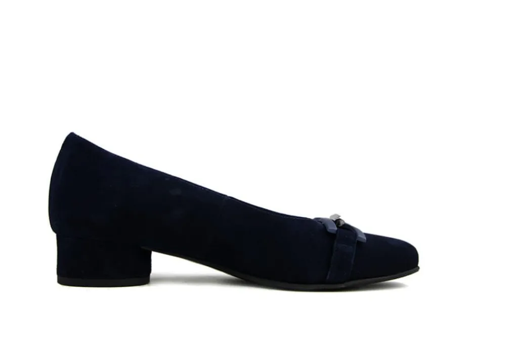 Pumps | Wijdte H^Hassia Pump Blue Suede