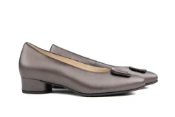 Pumps | Wijdte H^Hassia Pumps Donkerbruin Pearl