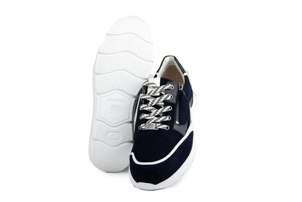 Sneakers | Wijdte H^Hassia Sneaker Blue Weiss