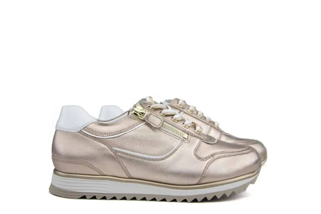 Sneakers | Wijdte H^Hassia Sneaker Lightbronze Weiss