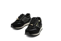 Sneakers | Wijdte H^Hassia Sneaker Schwarz Taupe Pixel
