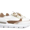 Sneakers^Hassia Sneaker Weiss Cappuccino