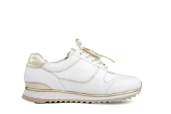 Sneakers^Hassia Sneaker Weiss Platin Gloss