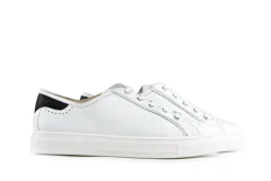 Sneakers | Wijdte H^Hassia Sneakers Wit Zwart