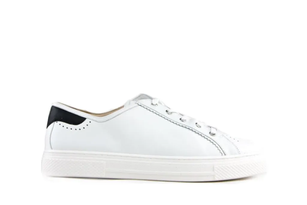 Sneakers | Wijdte H^Hassia Sneakers Wit Zwart