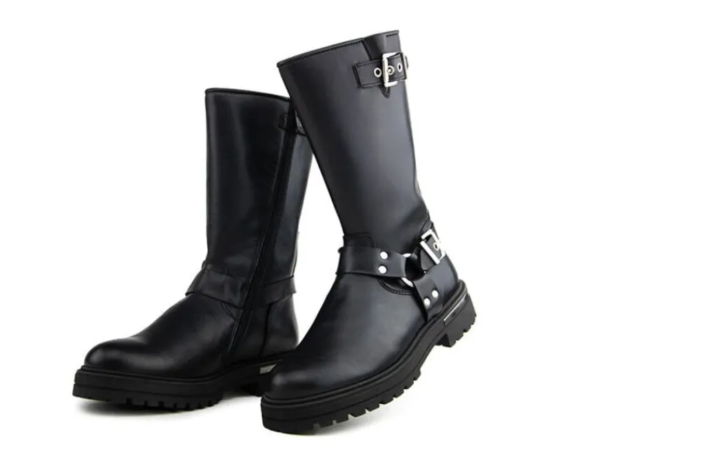 Laarzen^HIP Biker Laars Black