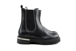 Laarzen^HIP Chelsea Boots Zwart Combi