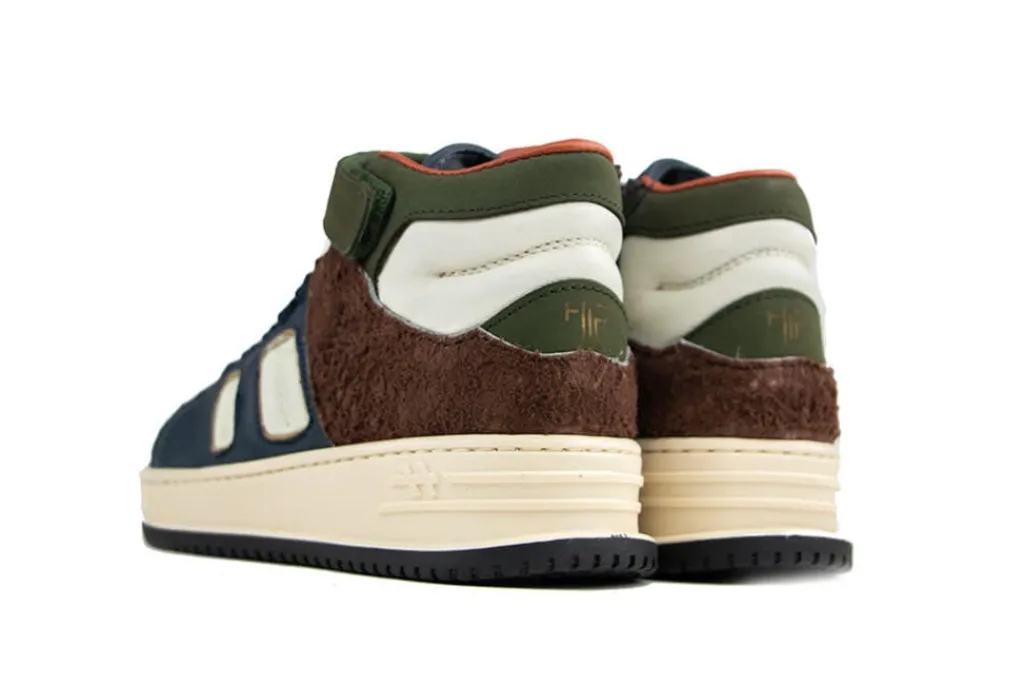 Sneakers^HIP Hoge Sneaker Dark Blue Combi