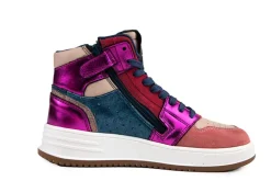 Sneakers^HIP Hoge Sneaker Fucsia Combi