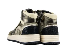 Sneakers^HIP Hoge Sneaker Taupe Combi