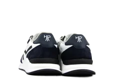 Sneakers^HIP Sneaker Donkerblauw Wit Combi