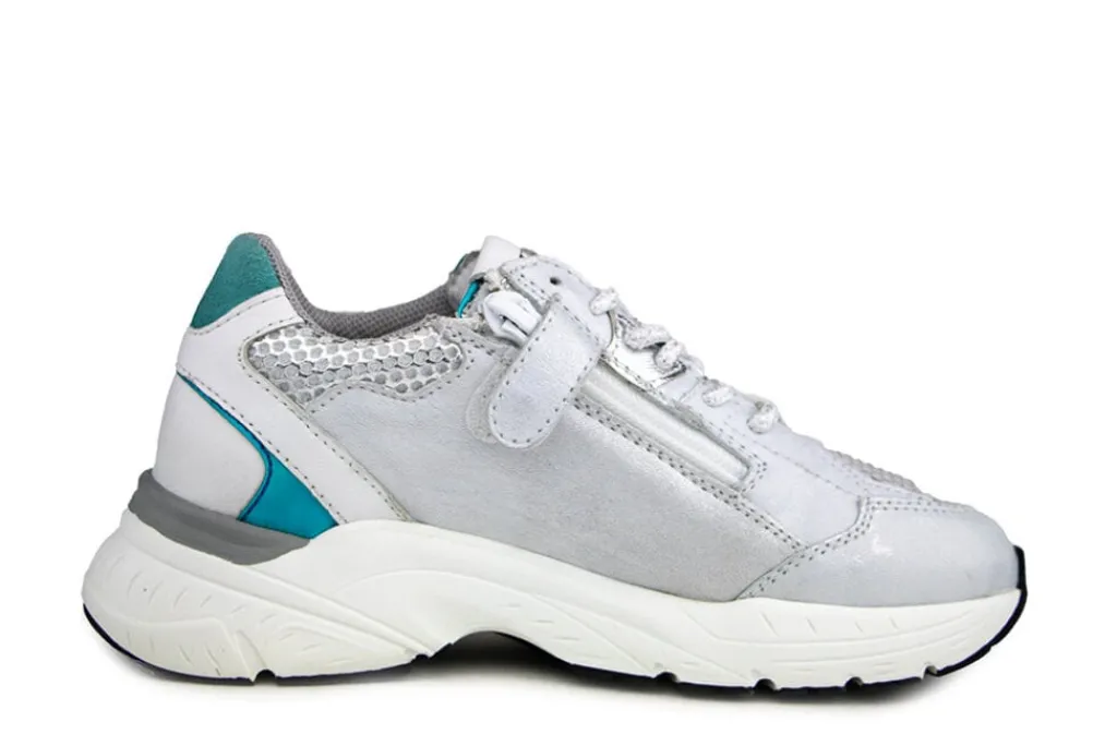 Sneakers^HIP Sneaker Zilver Combi