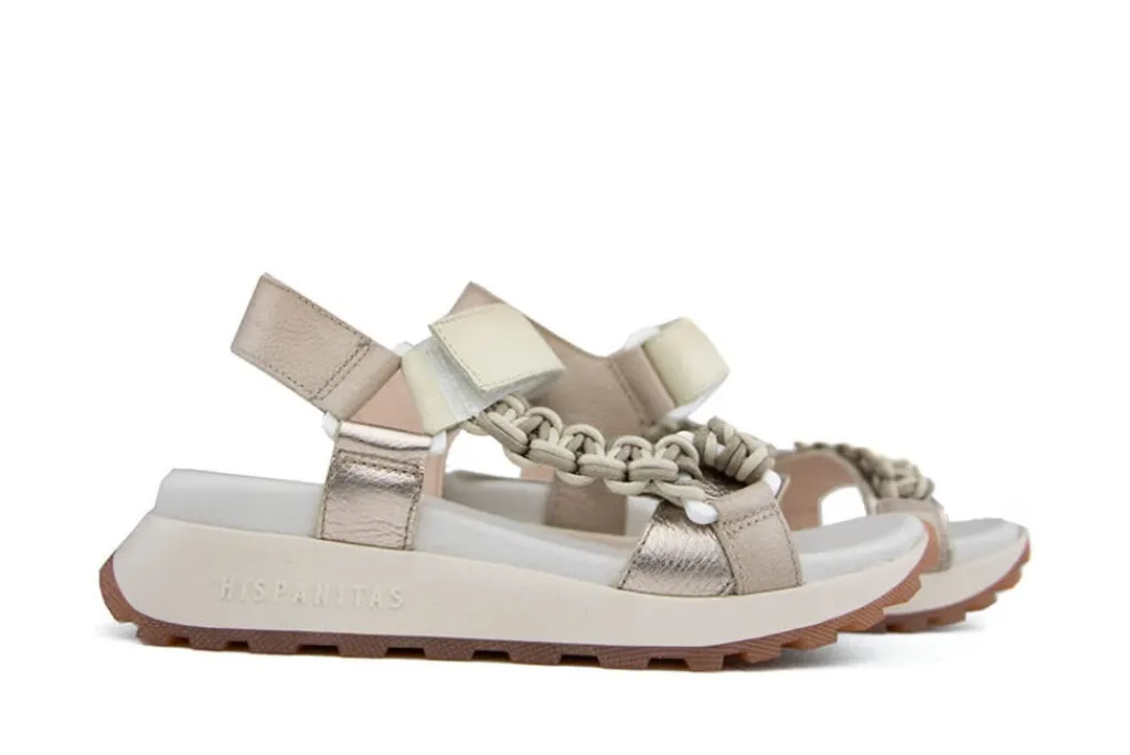 Sandalen | Sandalen En Slippers^Hispanitas Sandaal Maui Taupe Cava