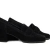 Pumps^Högl Hogl Pump Schwarz Casual Velour