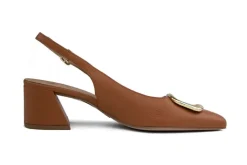 Pumps^Högl Hogl Slingback Pump Cognac Graincalf