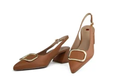 Pumps^Högl Hogl Slingback Pump Cognac Graincalf