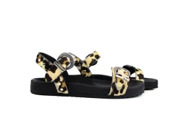 Sandalen | Sandalen En Slippers^IQÔNIC IQONIC Sandaal Loan 2 Leopard