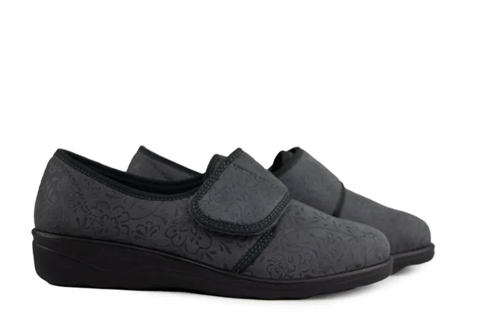 Pantoffels^Josef Seibel Klittenband Nice Grau