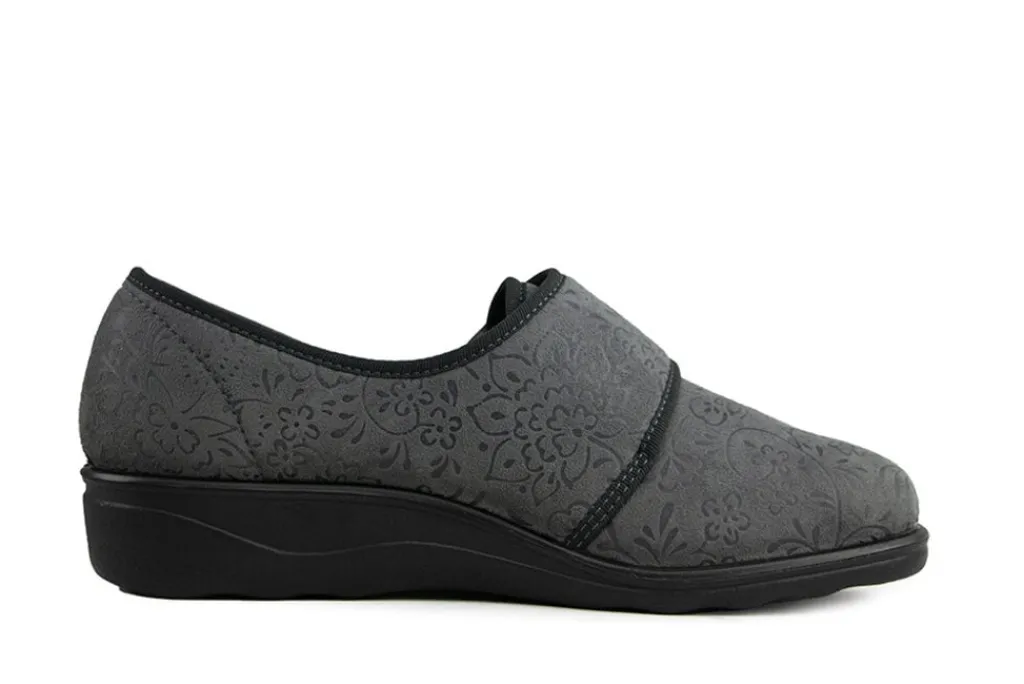 Pantoffels^Josef Seibel Klittenband Nice Grau