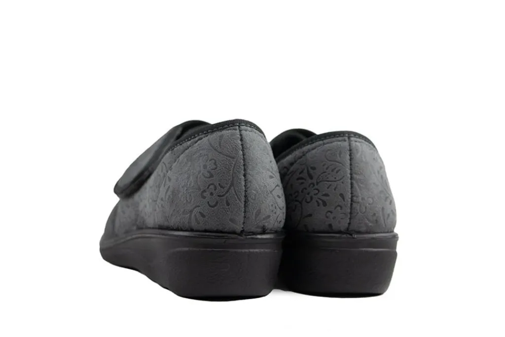 Pantoffels^Josef Seibel Klittenband Nice Grau