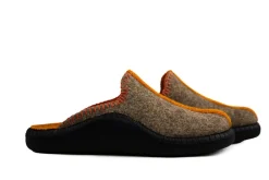 Pantoffels^Josef Seibel Monaco 62 Braun Filz Combi