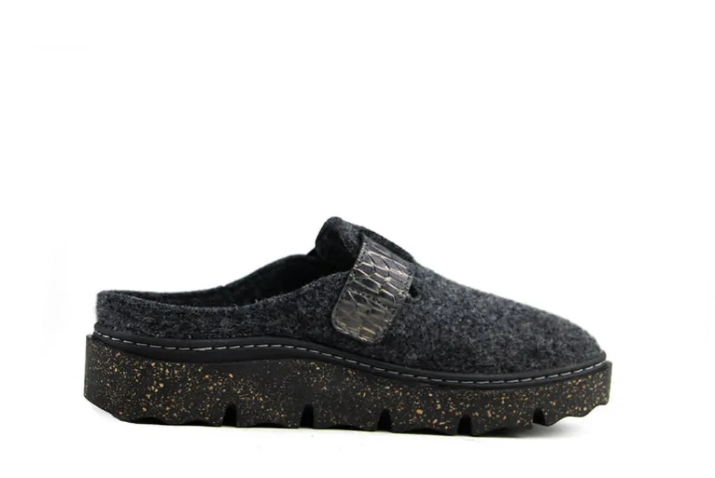 Pantoffels^Josef Seibel Muil Carmaux 08 Anthazit