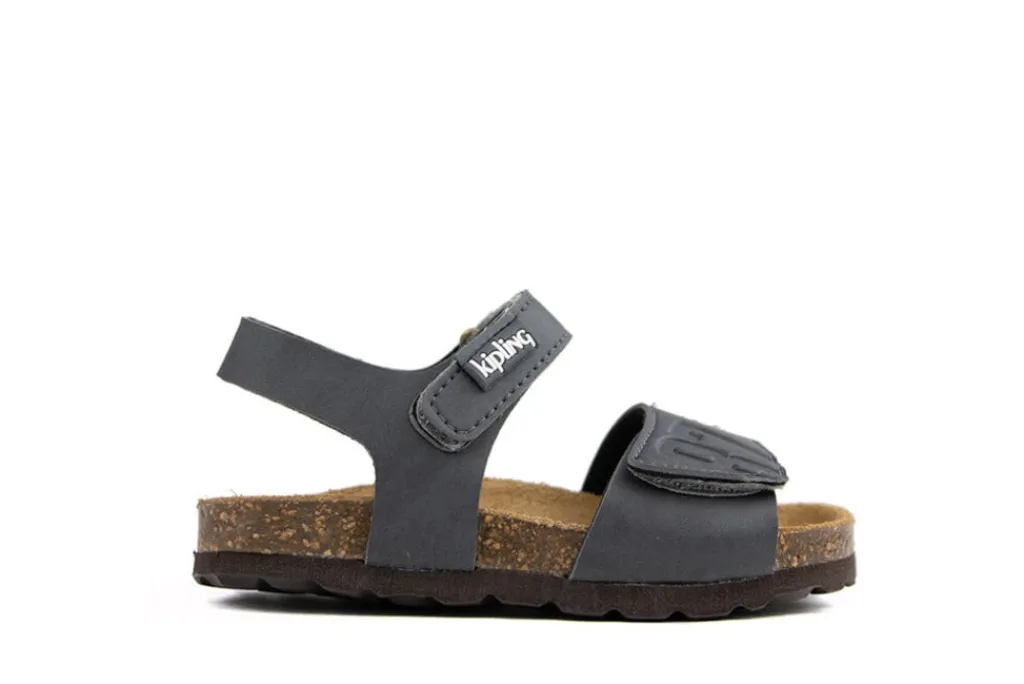 Sandalen En Slippers | Sandalen^Kipling Sandaal Guy Donkergrijs