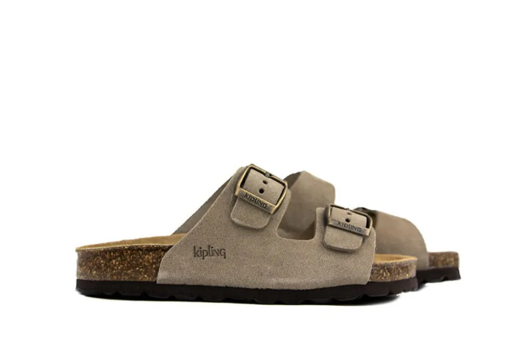 Slippers | Sandalen En Slippers^Kipling Slipper Medina 4 Taupe