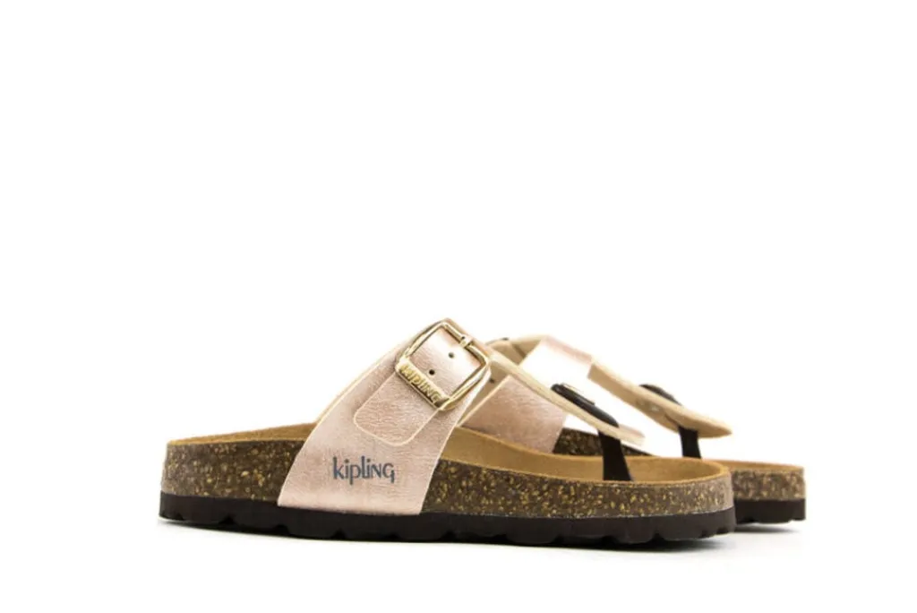Slippers | Sandalen En Slippers^Kipling Slippers Champagne Pilar 3