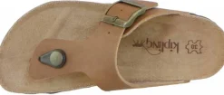 Sandalen | Sandalen En Slippers^Kipling Teenslippers Cognac