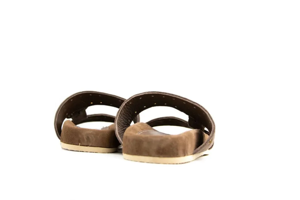 Slippers | Sandalen En Slippers^Lazamani Slipper Straps Buckle Stone