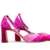 Pumps^Lilian Pump Fuchsia Suede Combi