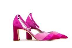 Pumps^Lilian Pump Fuchsia Suede Combi